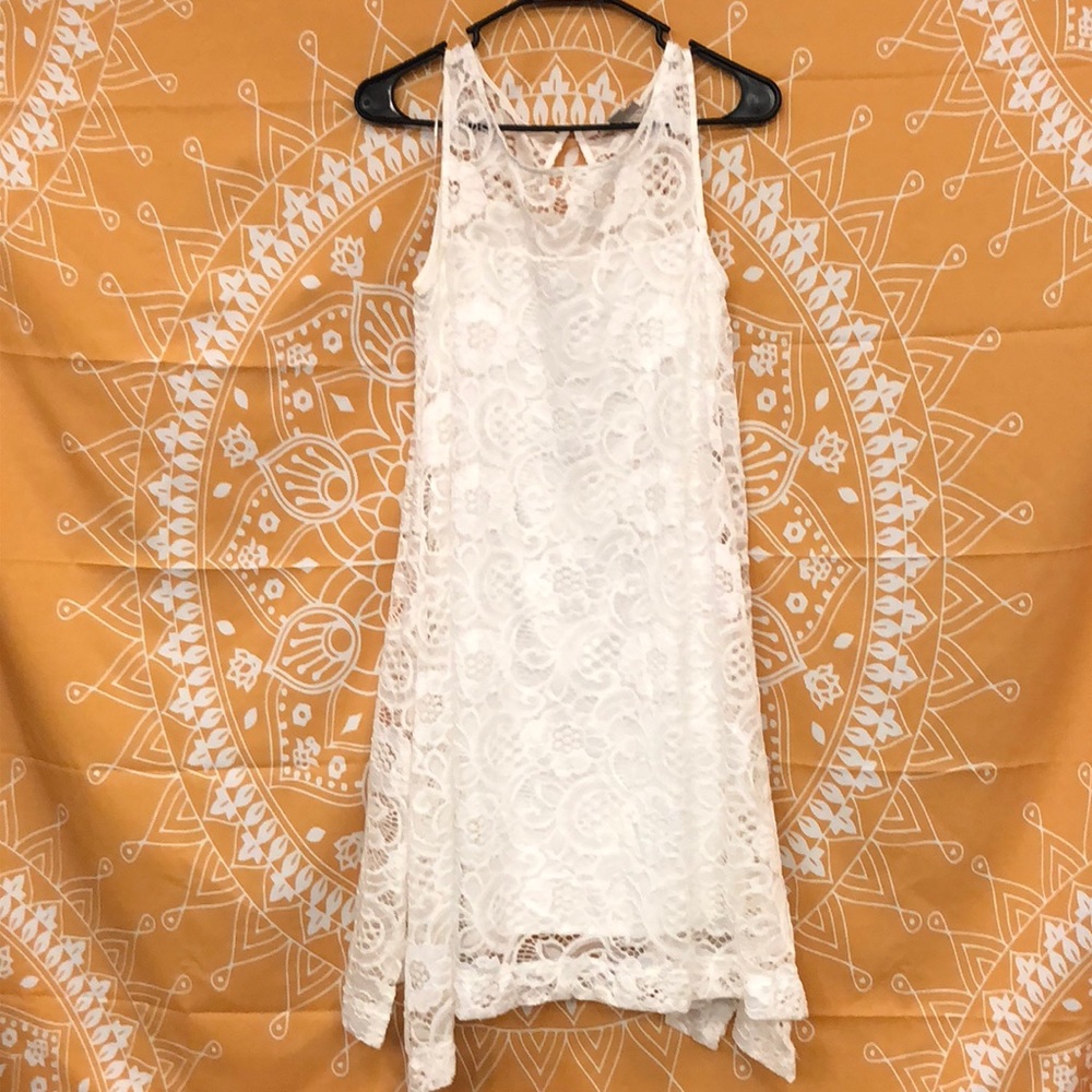 White Lace Dress